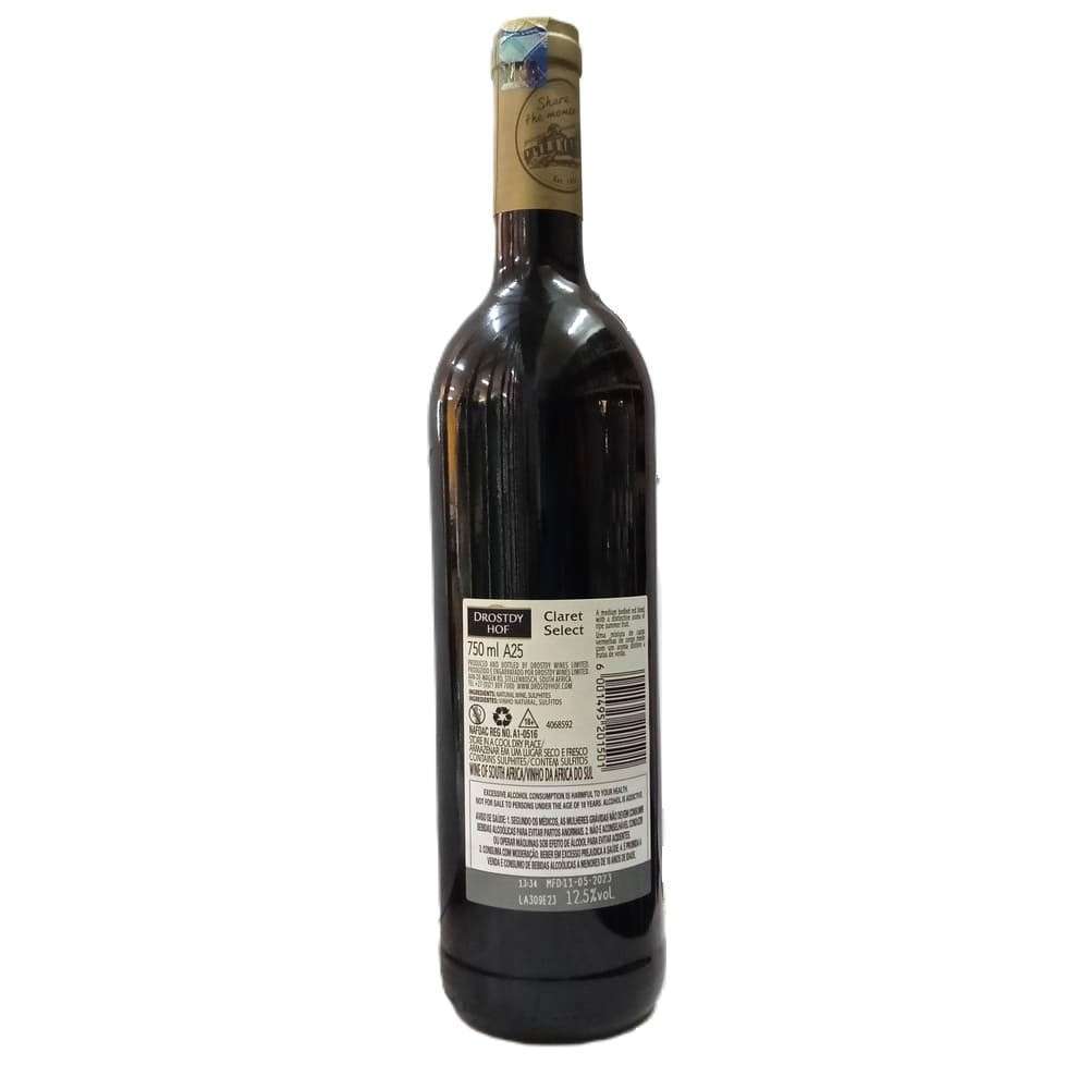 Drostdy Hof Claret Select Red Wine 750ml - Image 2