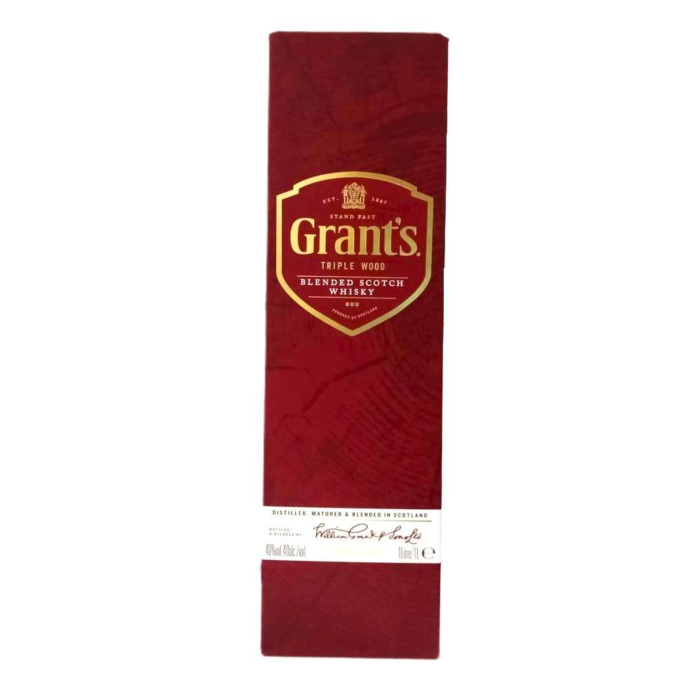 Grants Whiskey Without Glass 1 Litre - Image 2