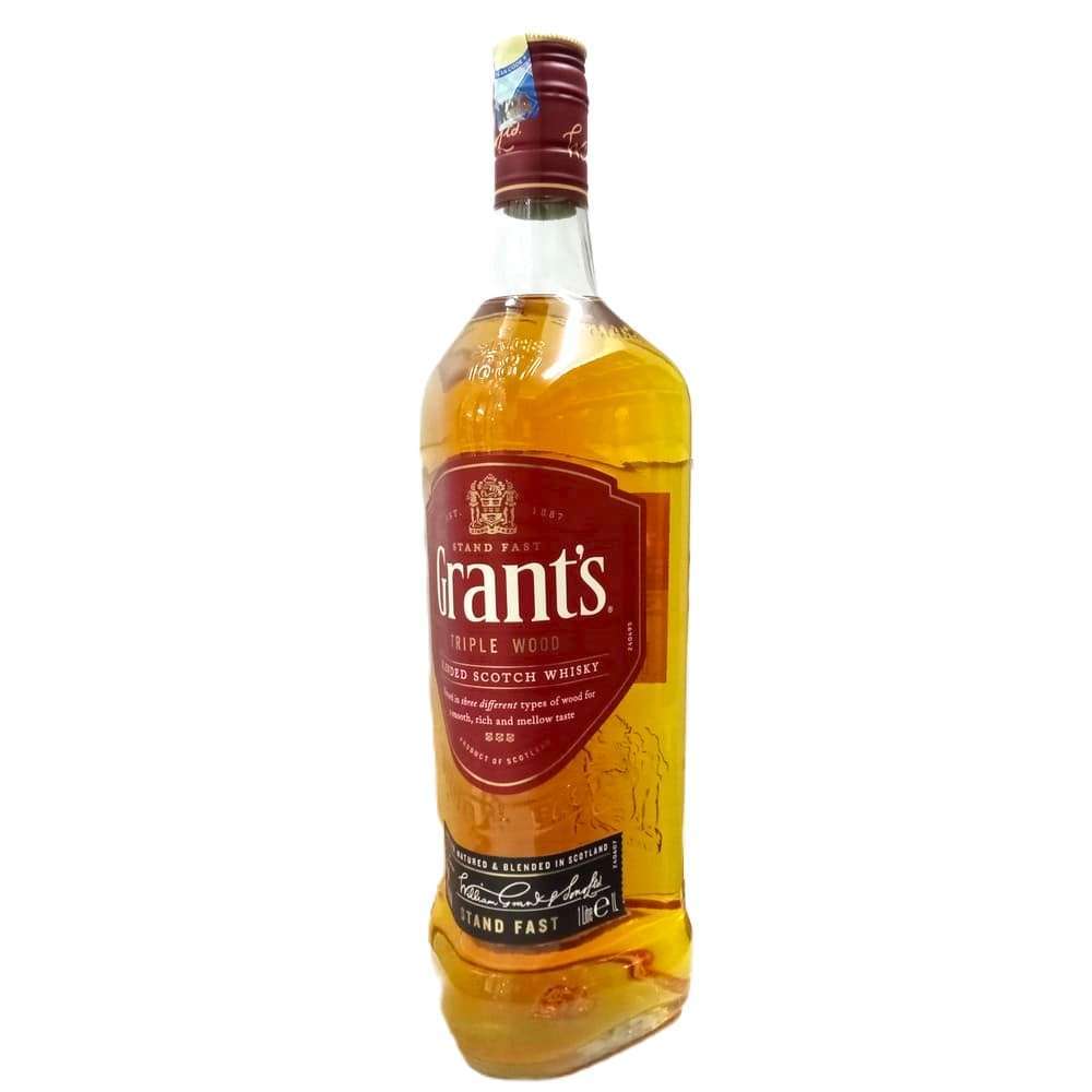 Grants Whiskey Without Glass 1 Litre