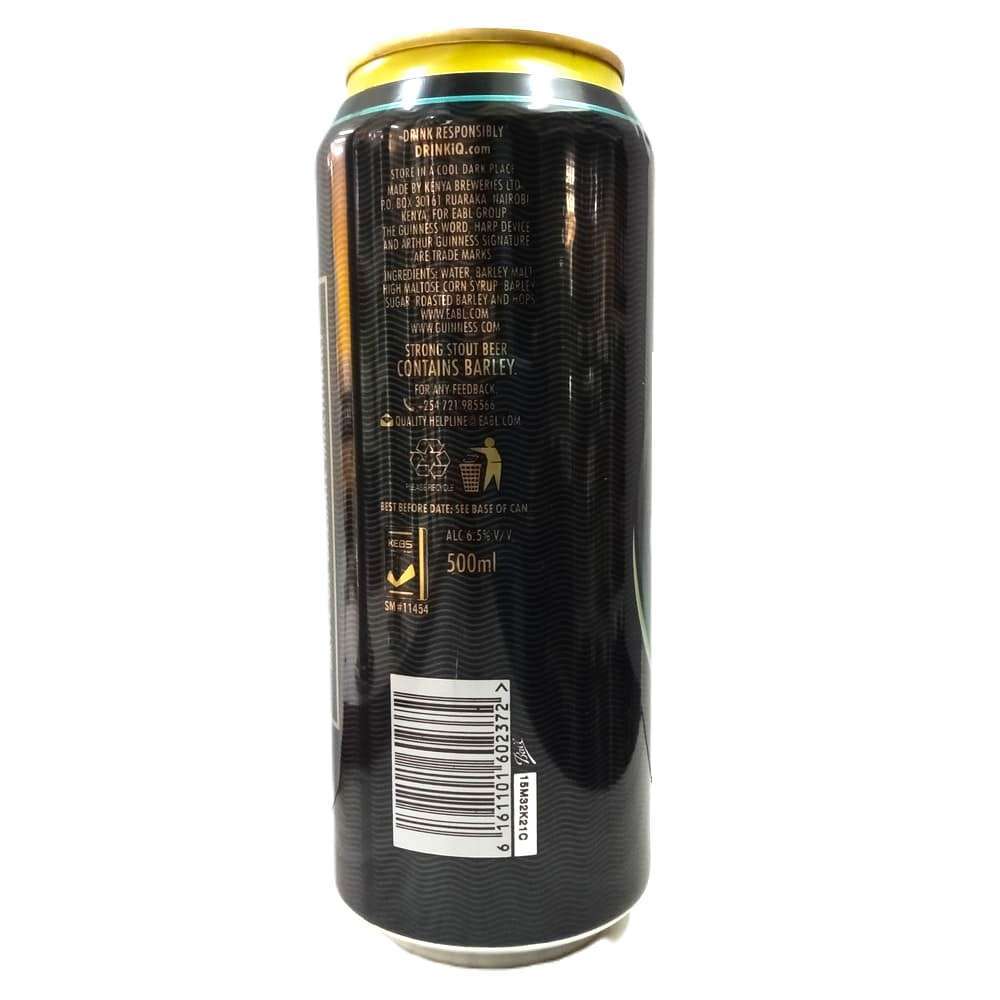Guinness Stout Can 500ml - Image 2