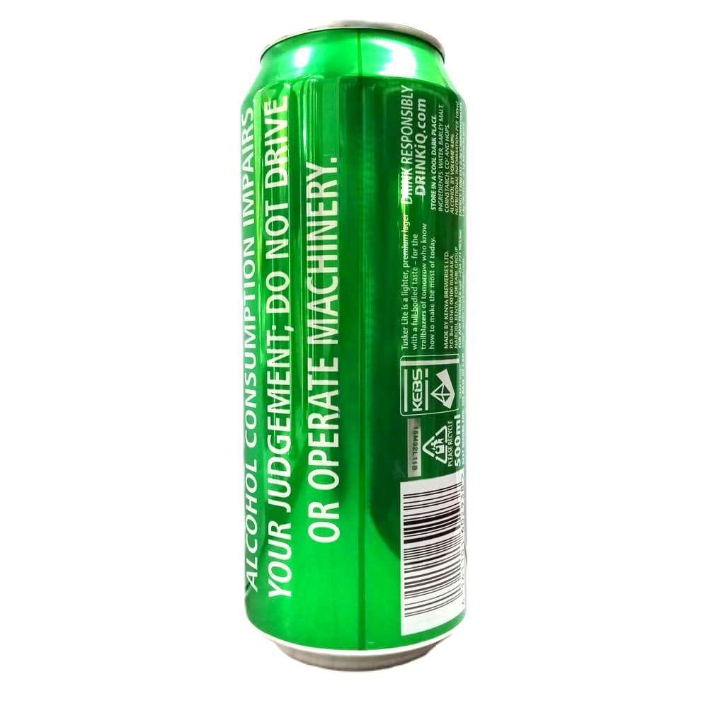 Tusker Lite Can 500ml - Image 2