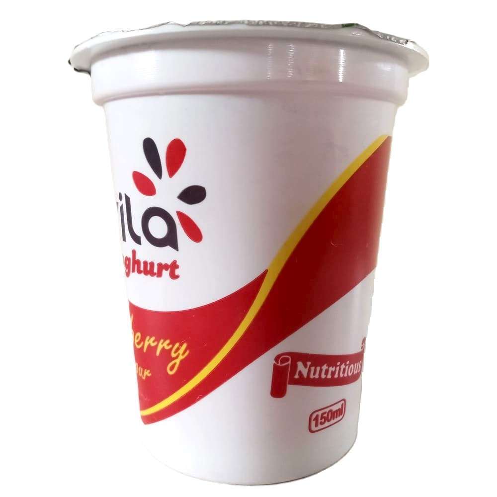 Avila Strawberry Flavour Yoghurt 150ml - Image 2
