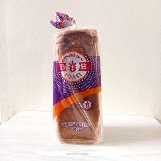 Bb Toast White Bread 400g