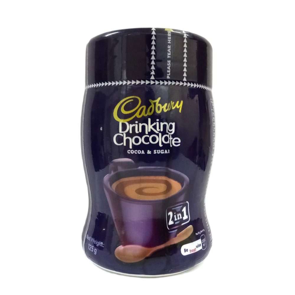 Cadbury Drinking Chocolate 2 in 1 125g