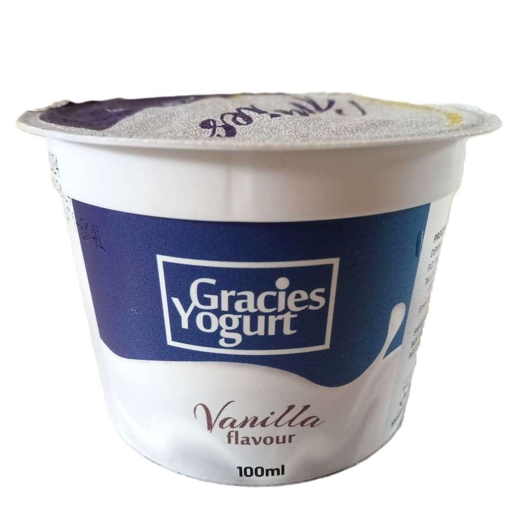 Gracies Vanilla Flavour Yoghurt 100ml