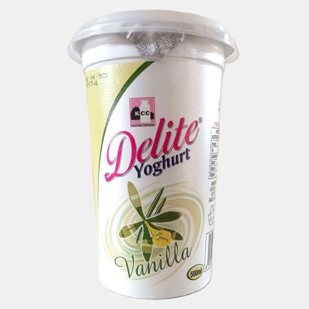 Kcc Delite Vanilla Yoghurt 500ml