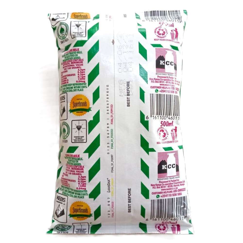 Kcc Fresh Whole Milk 500ml - Image 2