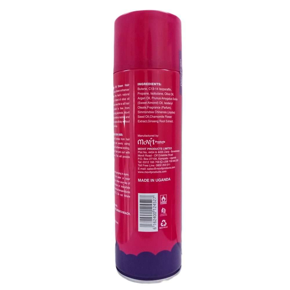 Movit Sheen Hair Spray 470ml - Image 2