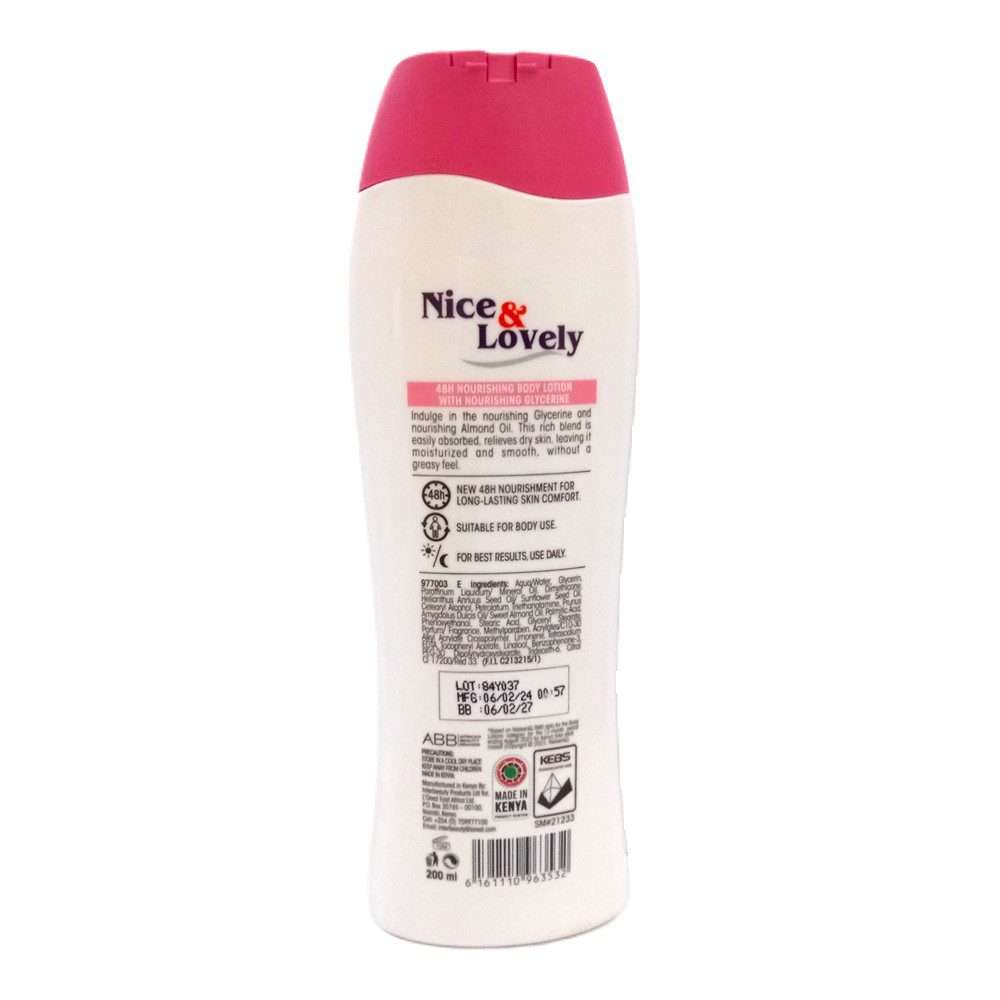 Nice and Lovely Nourishing Glycerine 200ml - Image 2
