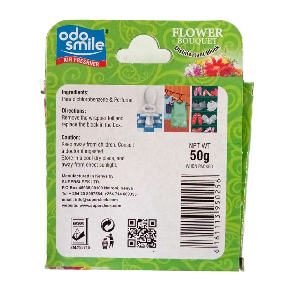 Odo Smile Flower Bouquet Air Freshener 50g - Image 2