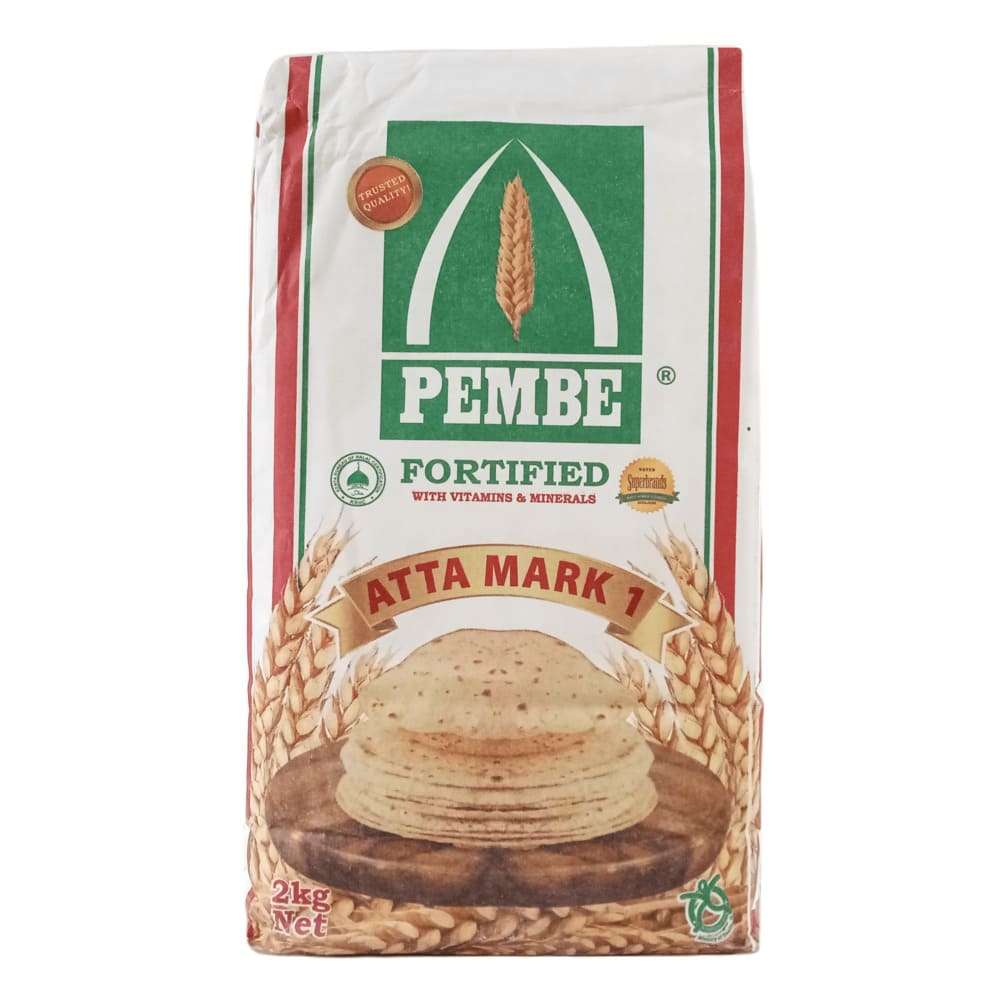 Pembe Fortified Atta Mark 1 2kg