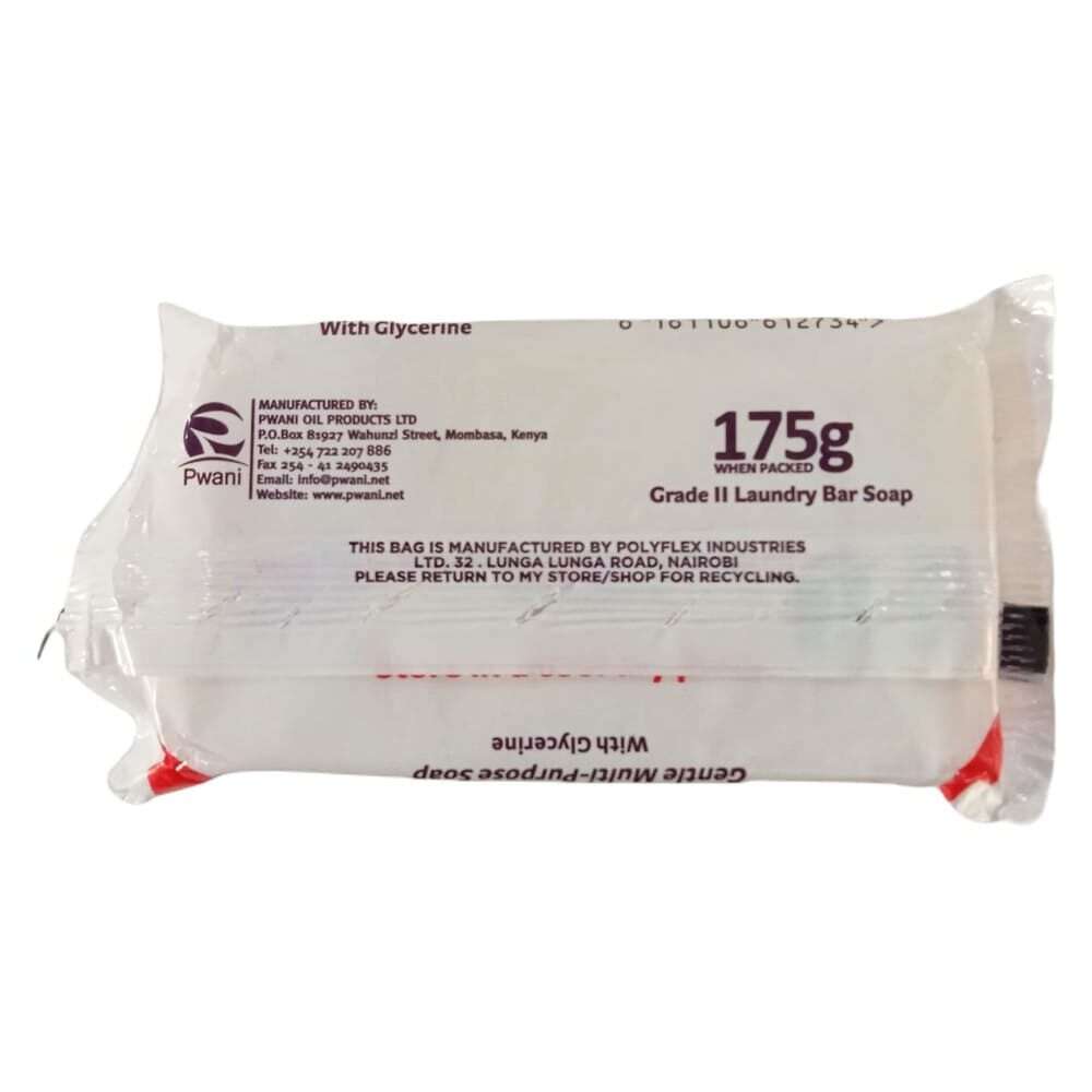 Ushindi White Glycerine Gentle Multi Purpose Soap 175g - Image 2