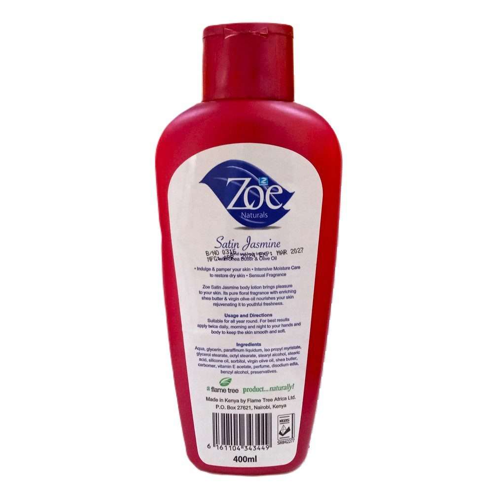 Zoe Satin Jasmine 400ml - Image 2