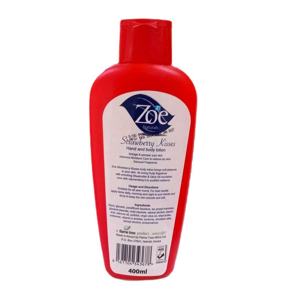 Zoe Strawberry Kisses 400ml - Image 2