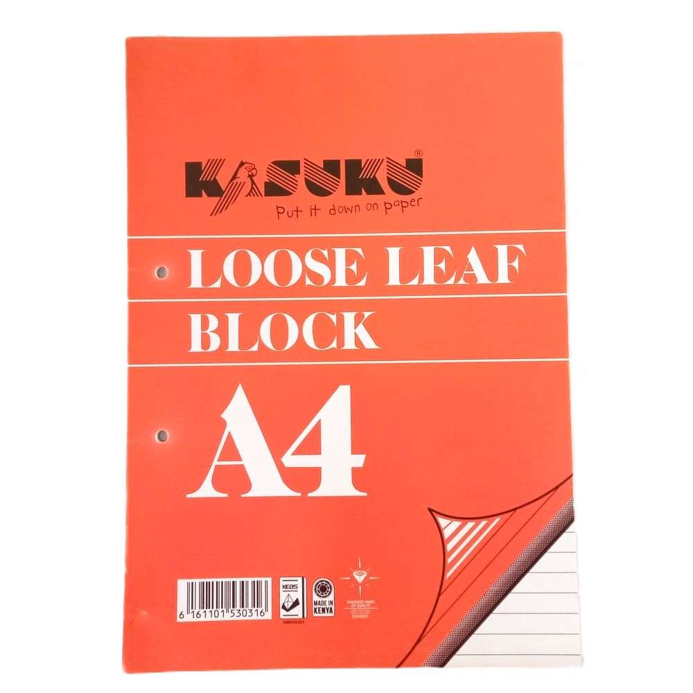 Kasuku A4 Loose Leaf Block