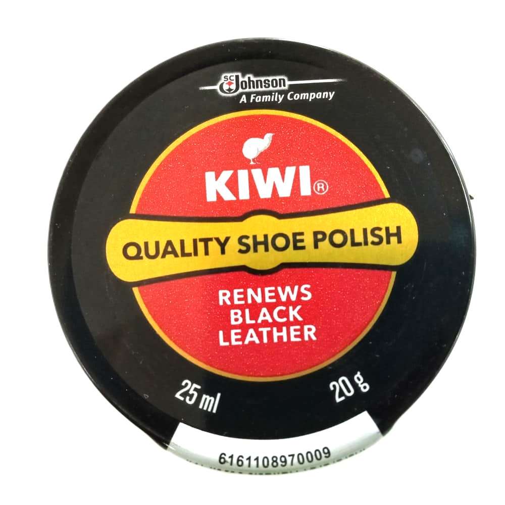 Kiwi Black Shoe Polish 25ml(20g)