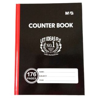M&G Counter Book 176 Pages