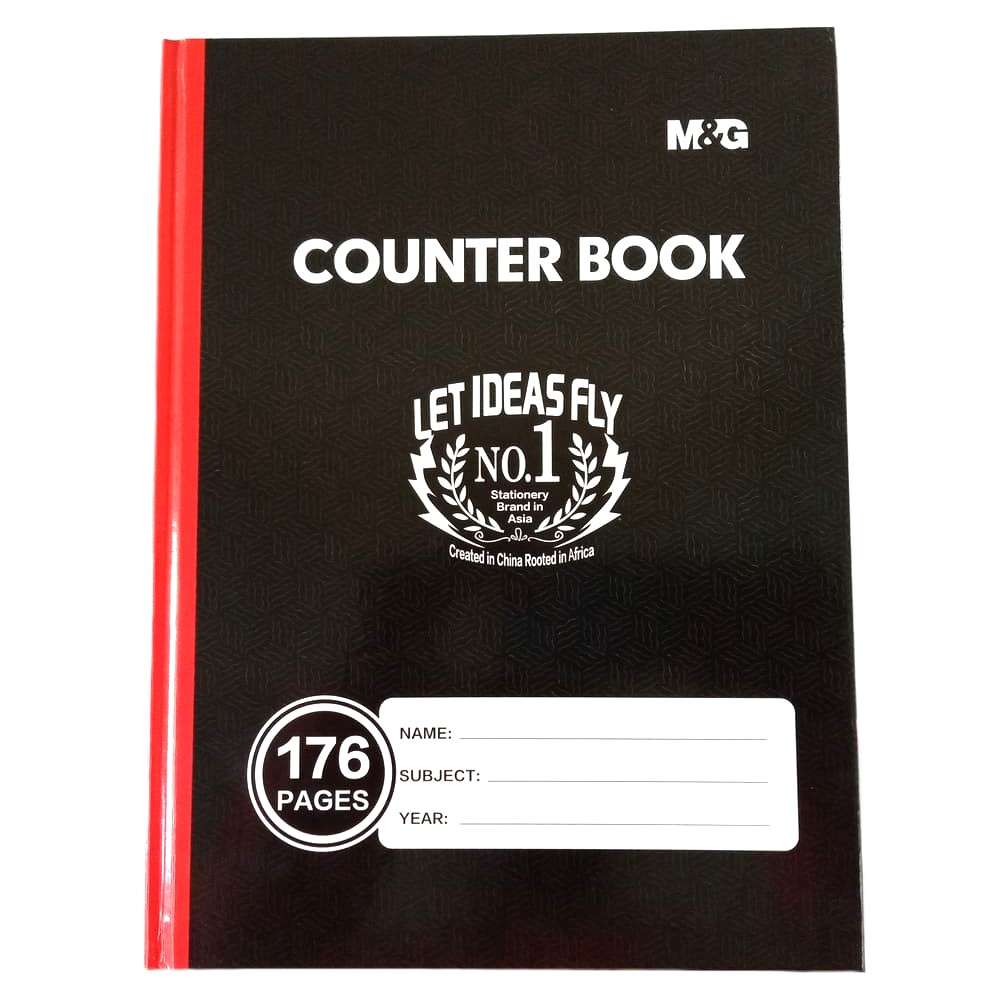 M&G Counter Book 176 Pages