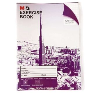 M&G Square Ruled Exercise Book 120 Pages