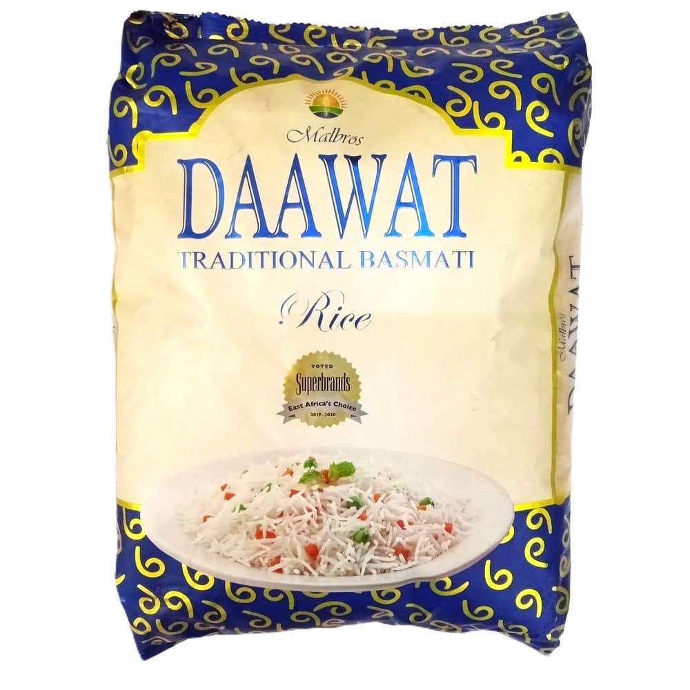 Daawat Traditional Basmati Rice 2kg