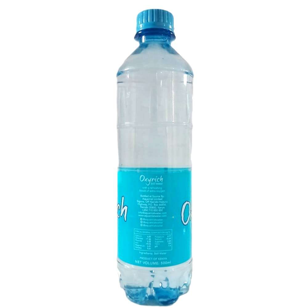 Oxyrich Still Water 500ml - Image 2