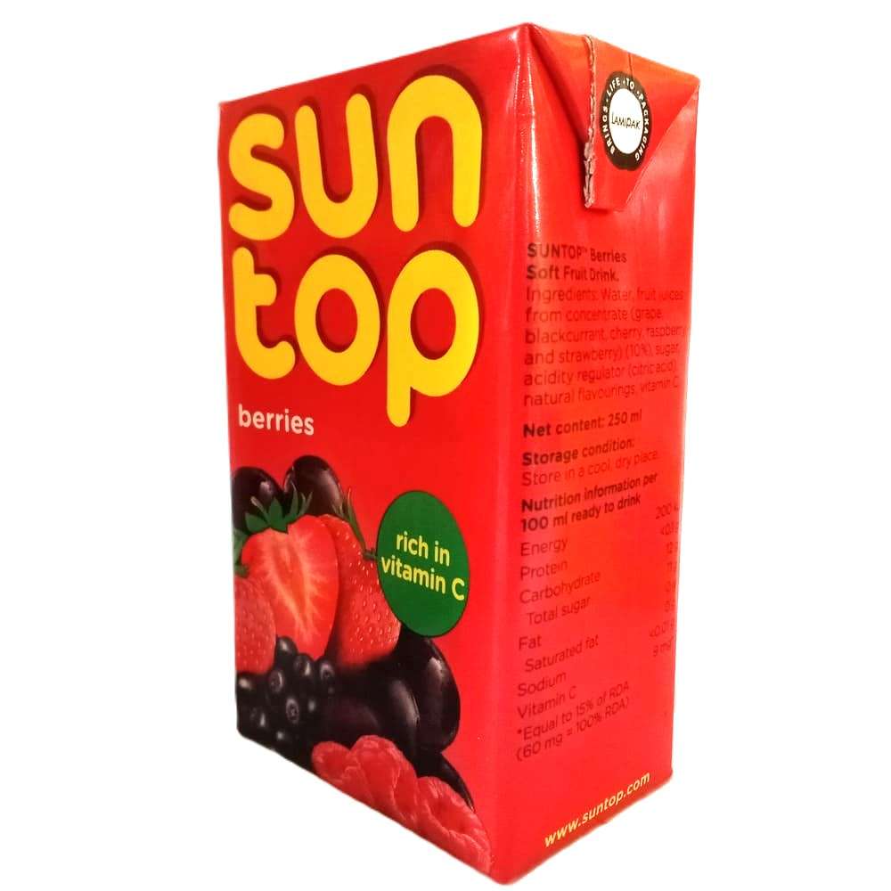 Sun Top Berries Soft Fruit Drink 250ml