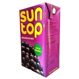 Sun Top Blackcurrant Soft Fruit Drink 250ml