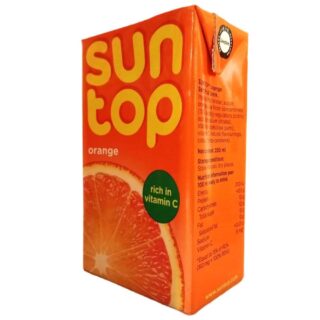 Suntop Orange Soft Fruit Drink 250ml
