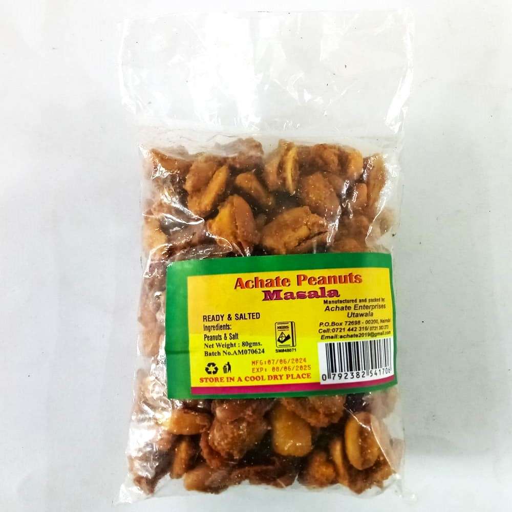 Achate Masala Peanuts 80g