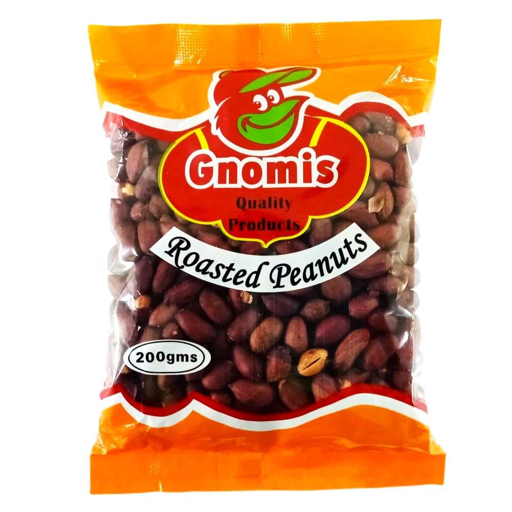 Gnomis Roasted Peanuts 200g