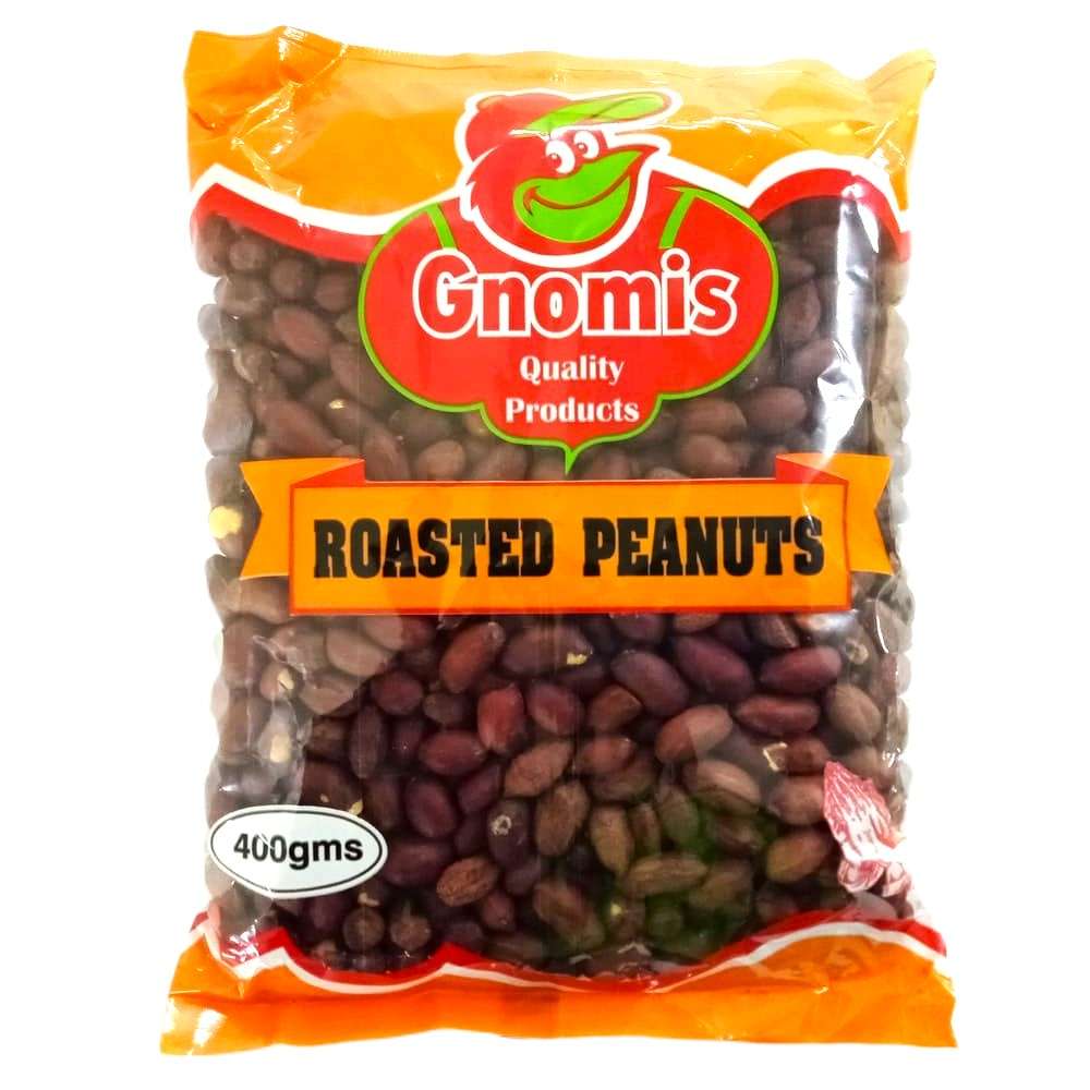 Gnomis Roasted Peanuts 400g