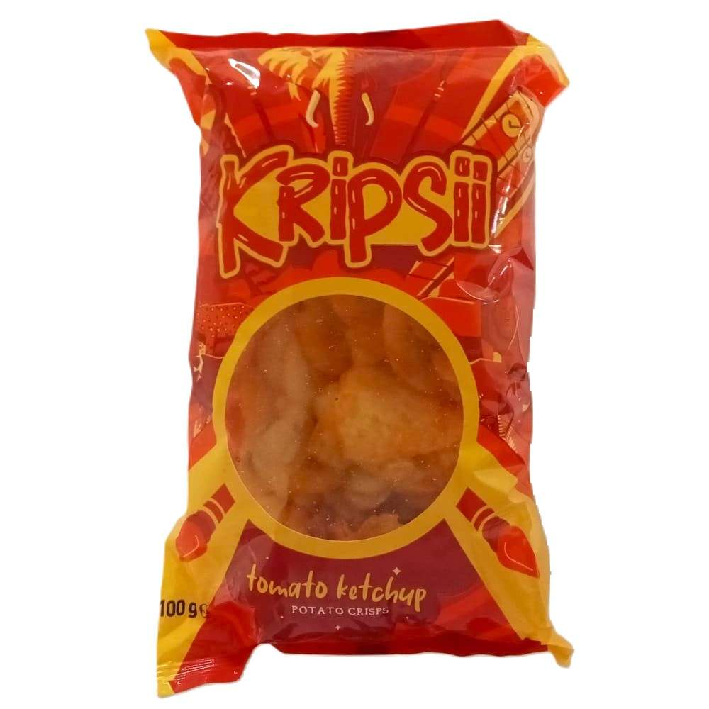 Kripsii Tomato Ketchup Potato Crisps 100g