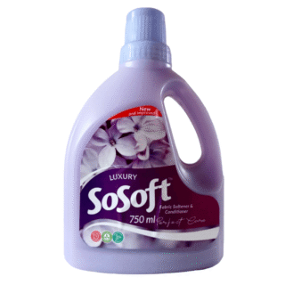 SoSoft Luxury Fabric Softener and Conditioner 750ml
