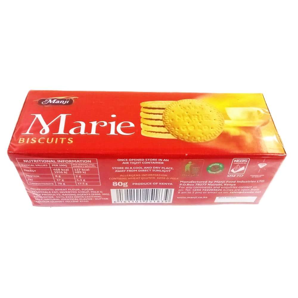 Manji Marie Biscuits 80g