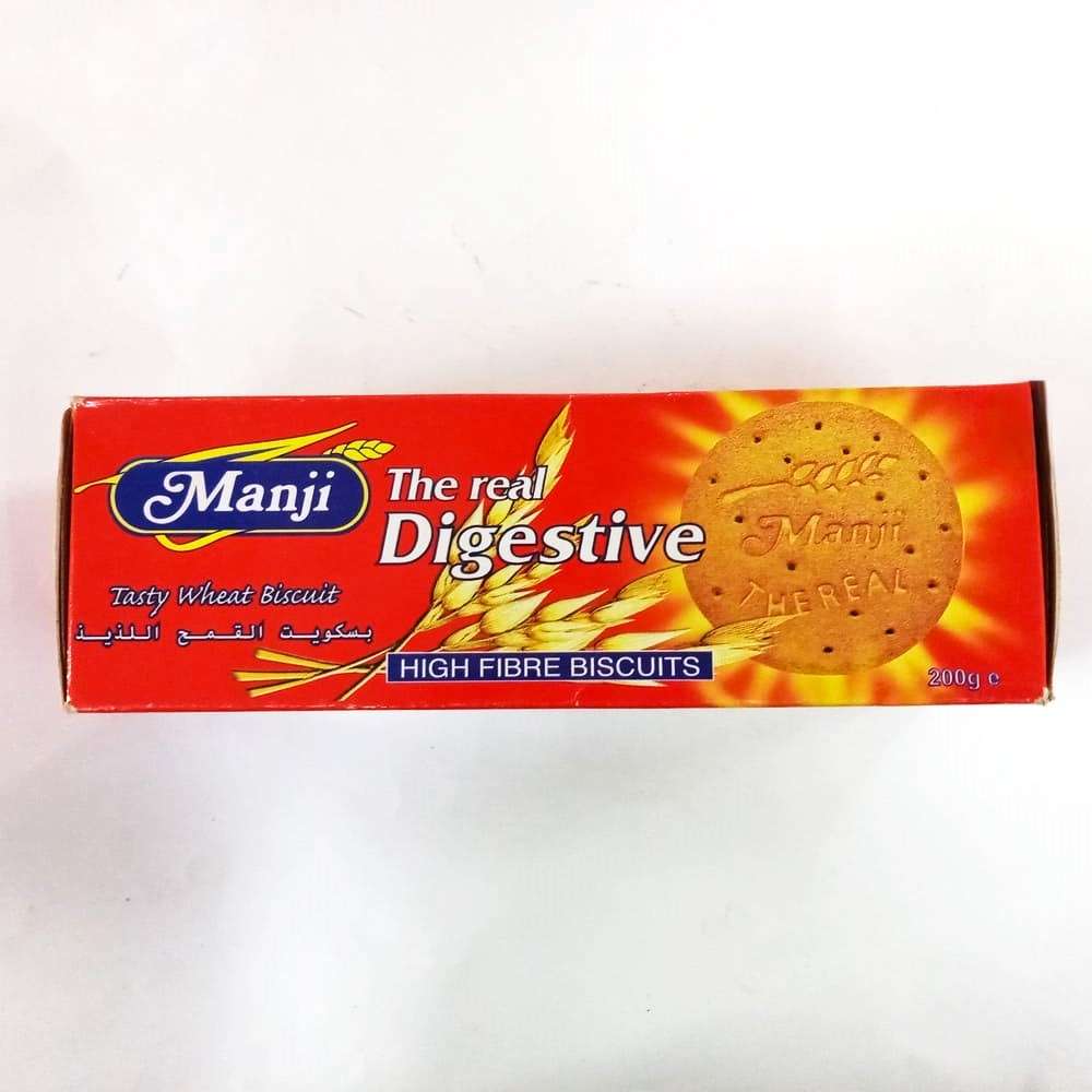 Manji Real Digestive High Fibre Biscuits 200g - Image 2