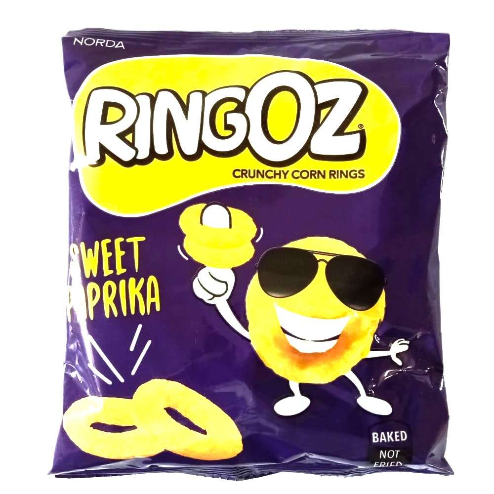 Norda Ringoz Sweet Paprika Crunchy Corn Rings