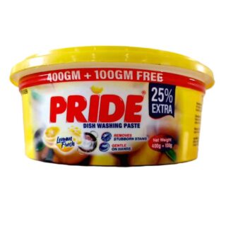 Pride Lemon Fresh Dish Washing Paste 500g