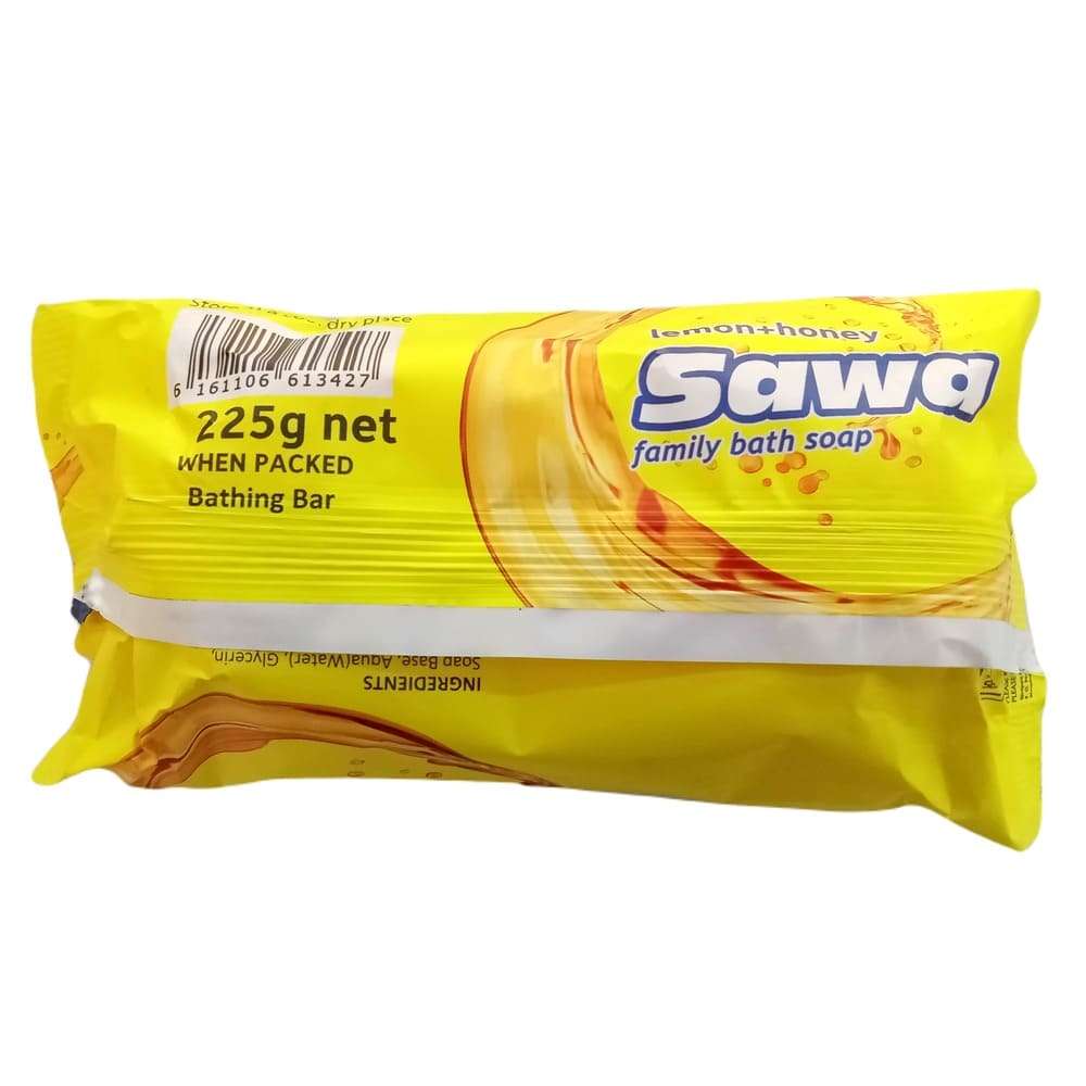 Sawa Lemon & Honey Family Bathing Soap 225g - Image 2