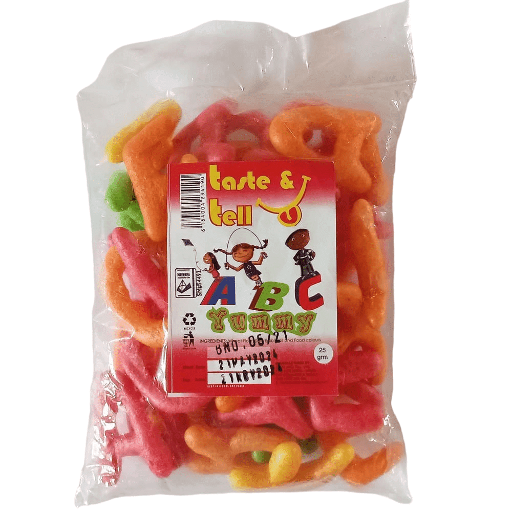 Taste & Tell ABC Yummy 25g