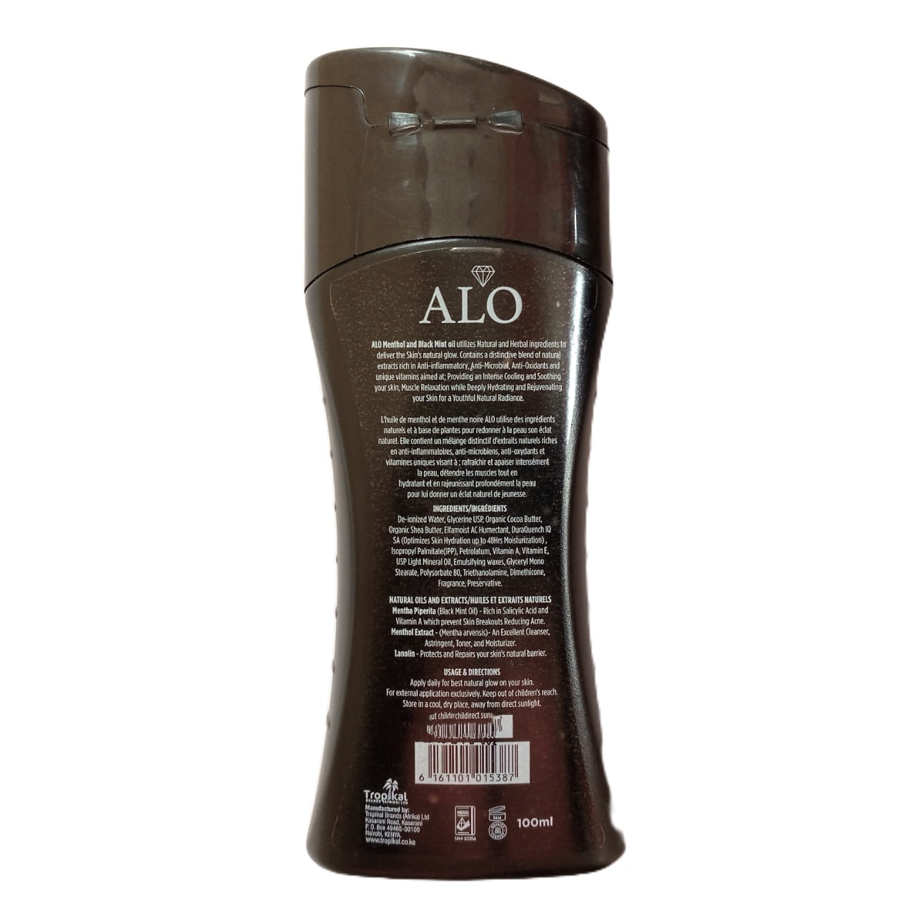 ALO Black Mint & Menthol Full Control Lotion for Men – 100 ml - Image 2