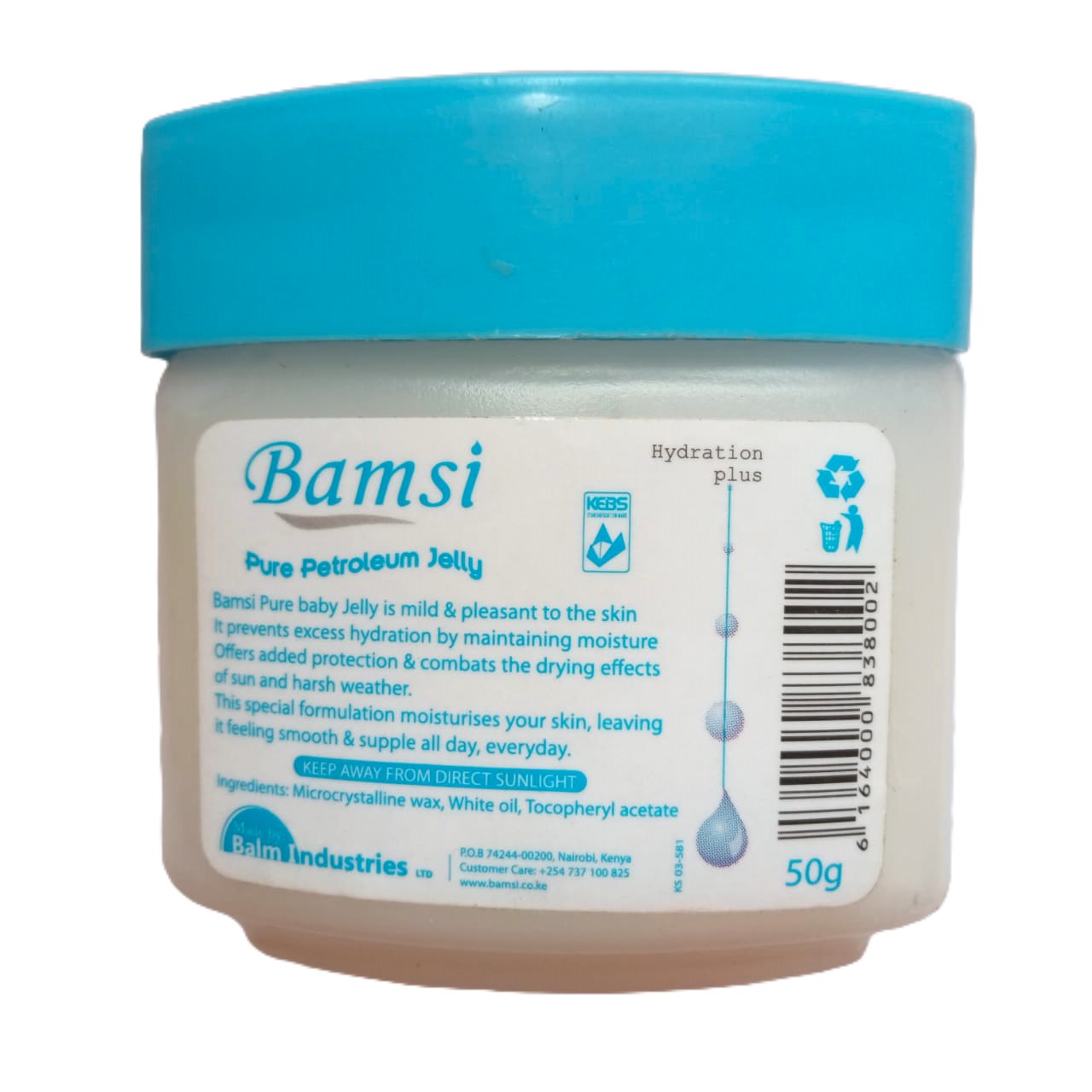 Bamsi Pure Petroleum Jelly – 50 g, - Image 2