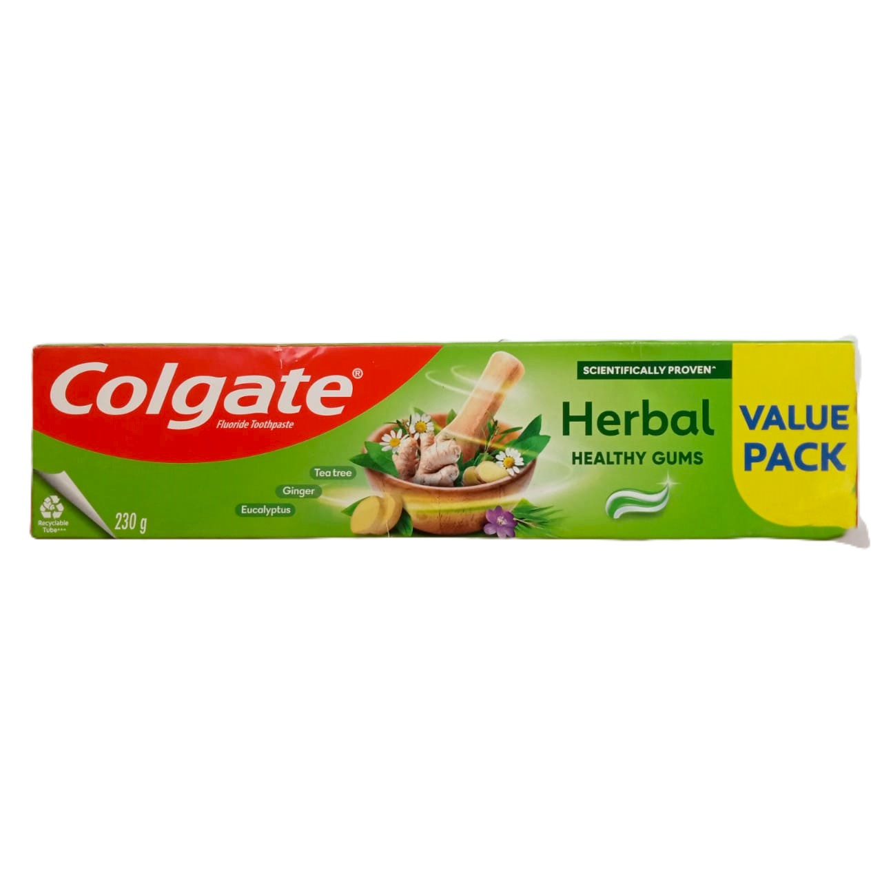 Colgate Herbal Fluoride Toothpaste – 230g (value Pack)