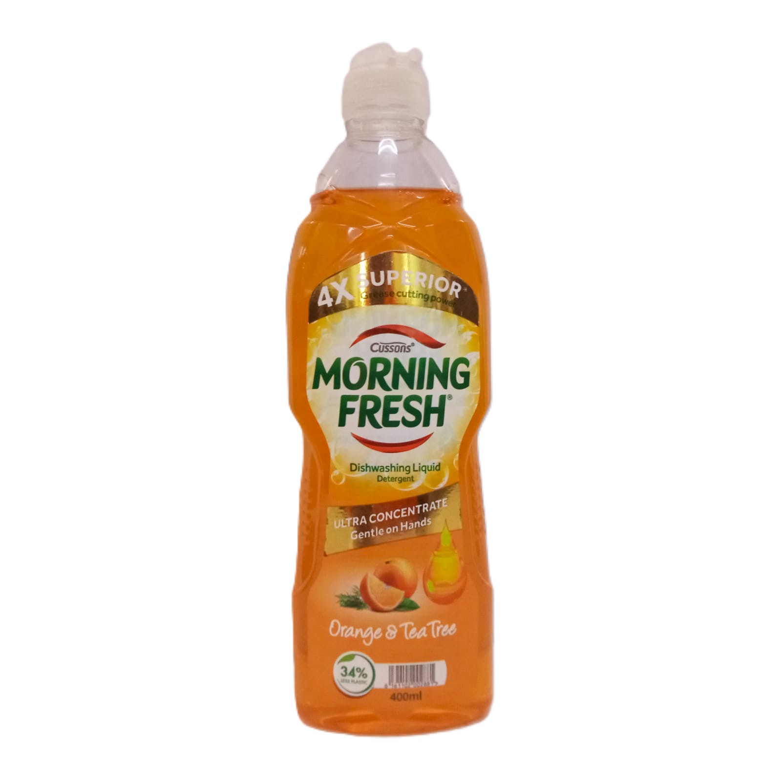 Cussons Morning Fresh Orange & Tea Tree Dishwashing Liquid – 400ml