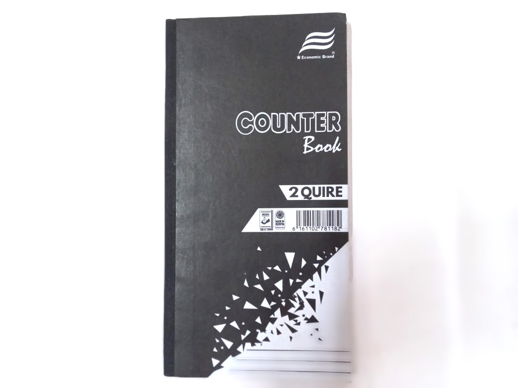 Economic Brand Half Inch Counter Book – 2 Quire