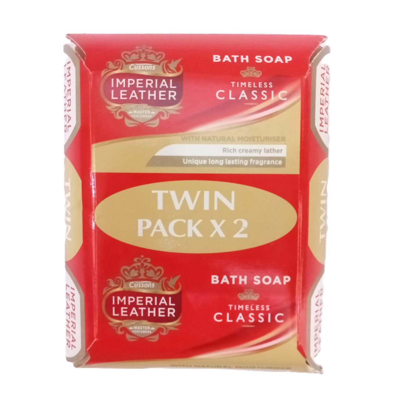 Imperial Leather Timeless Classic Bath Soap – 150g X 2