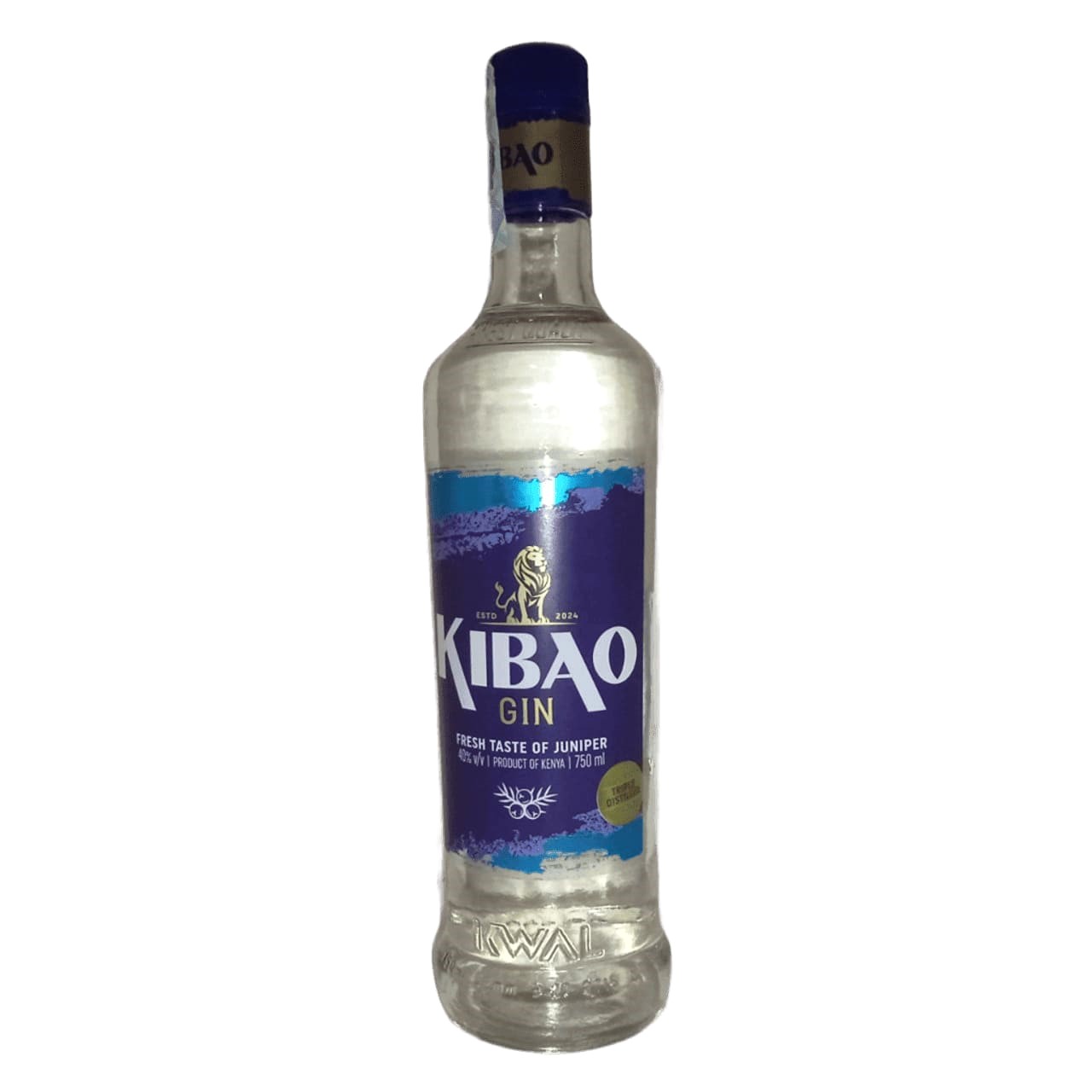 Kibao Gin – 750ml (40% ABV)