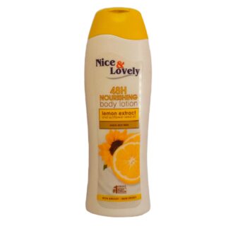 Nice & Lovely 48H Nourishing Body Lotion with Lemon Extract – 200 ml
