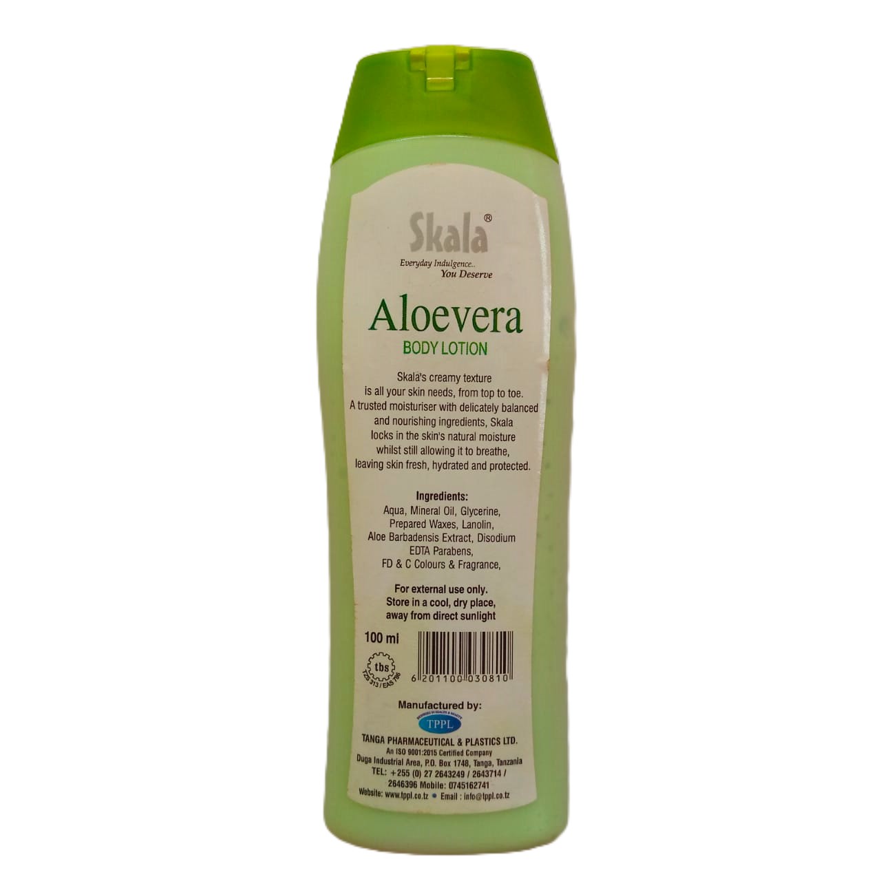 Skala Aloe Vera Body Lotion – 100ml (Glycerine Enriched) - Image 2