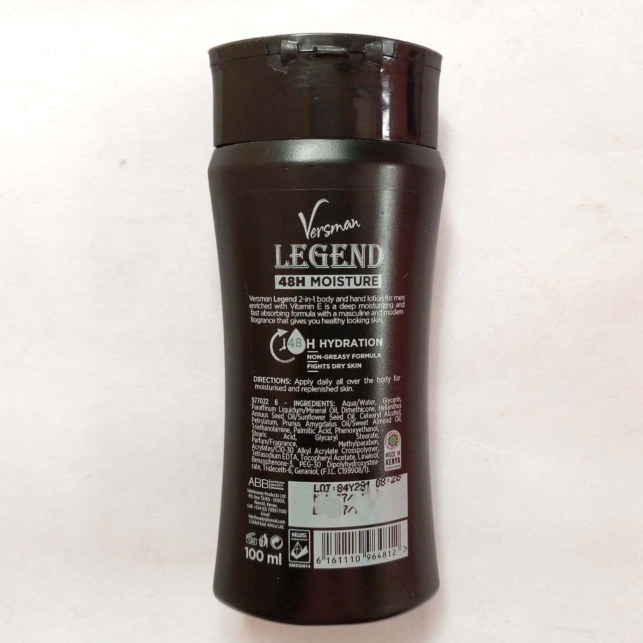 Versman Legend 100 ml body lotion - Image 2