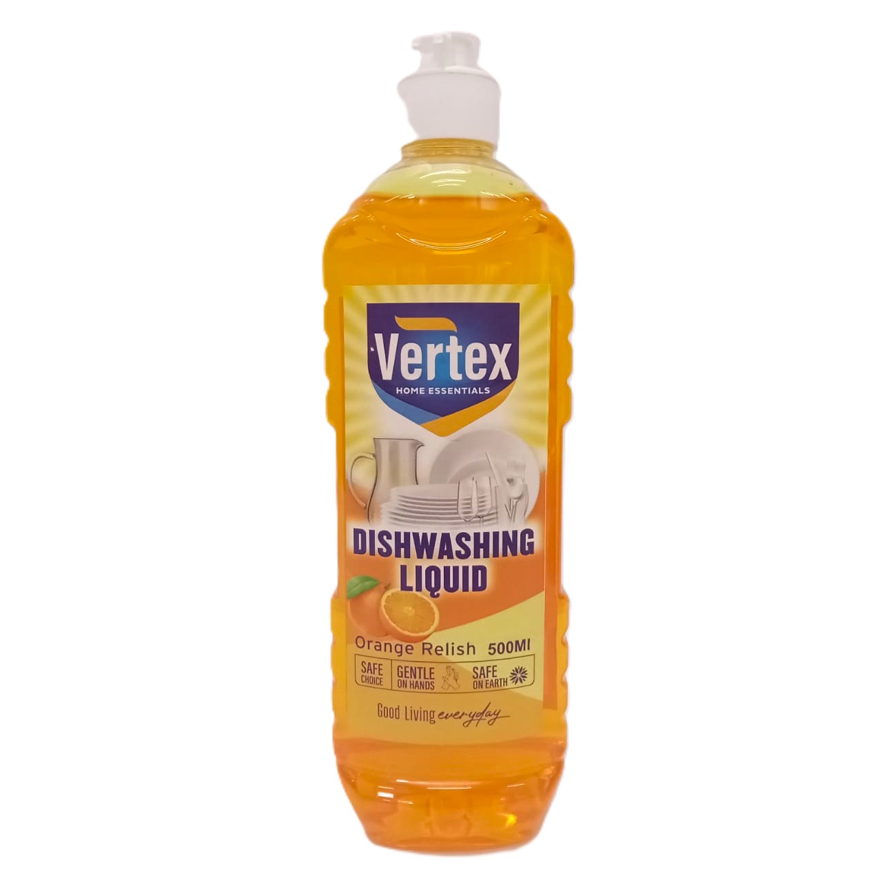 Vertex Orange Relish Dishwashing Liquid – 500ml